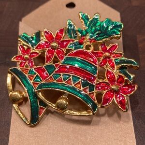 Vintage Bell Brooch